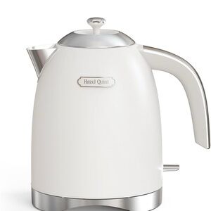 Pearl White Hazel Quinn Electric Tea Kettle